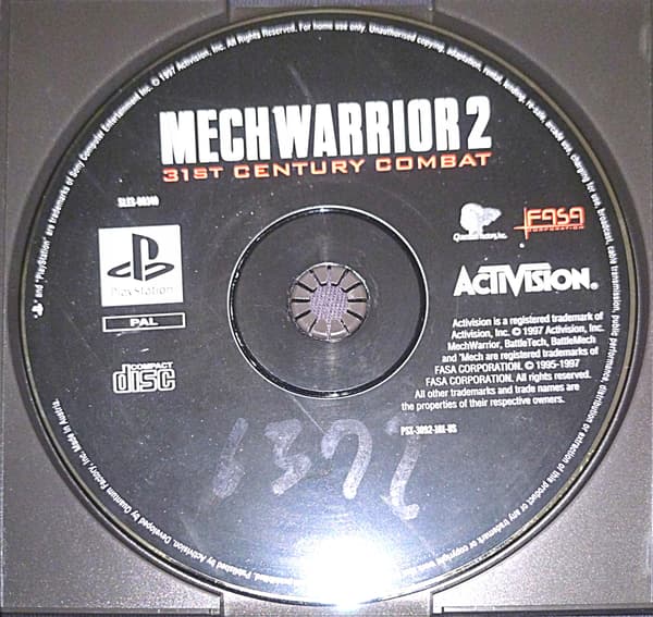 MechWarrior 2: 31st Century Combat (PSX) – DISC ONLY – PLEASE READ THE DESCRIPTION!!!