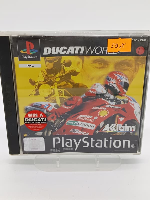 DUCATI WORLD game for Sony PlayStation (PSX)