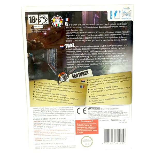 OBSCURE II 2 Nintendo Wii / horror game