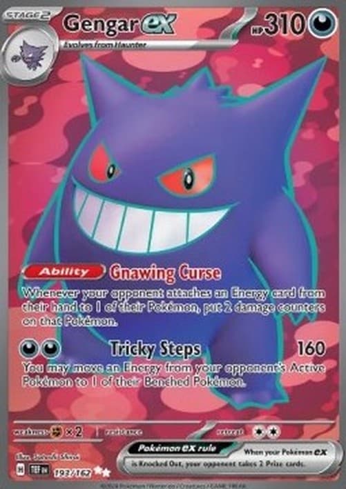 Pokemon Gengar ex