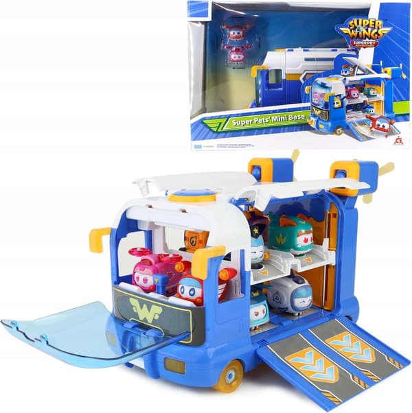 MINI 2-in-1 BASE SET WITH FIGURES, LIGHTS, LIFT AND ACCESSORIES