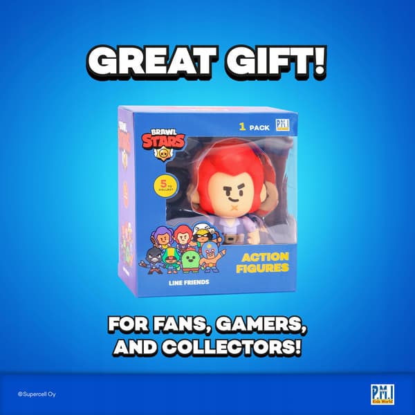 BRAWL STARS S1 ACTION FIGURES 11 CM – COLT