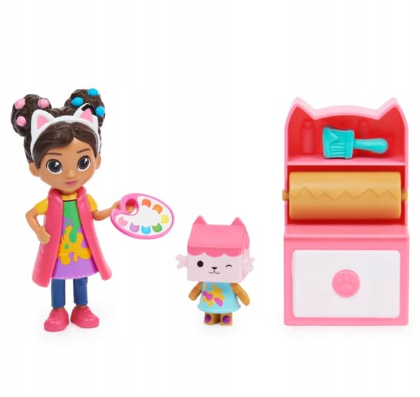 Gabi’s Cat House figurine set, small set, Art Studio