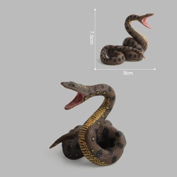 scare toy – artificial snake, 4 models