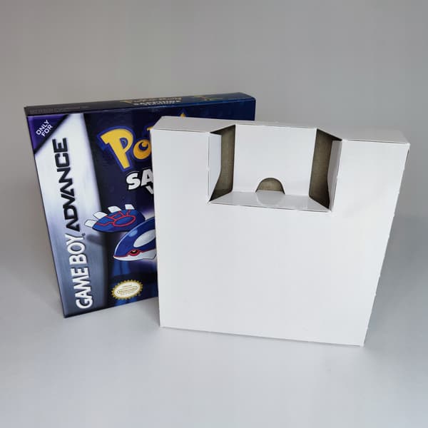 Pokémon Sapphire Game Boy Box + Cartridge