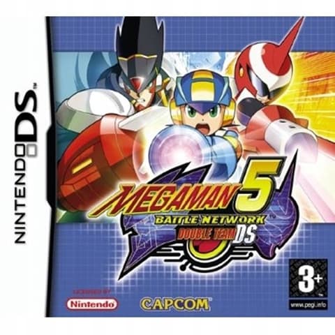 Mega Man Battle Network 5: Double Team – Nintendo DS boxed version