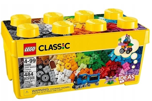 LEGO CLASSIC Brick Box – Medium Box – Creative Bricks_10696