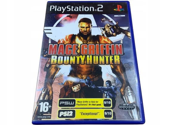 MACE GRIFFIN BOUNTY HUNTER – the perfect game – complete PS2 set