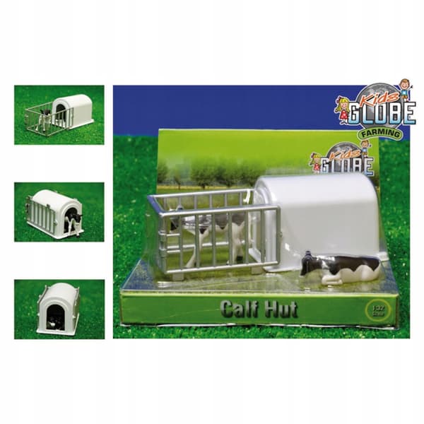 Iglu Calf with 2 Kids Globe Calves 1:32