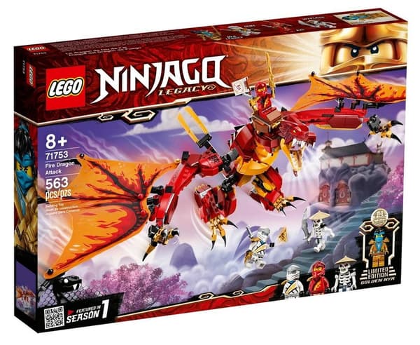 LEGO Ninjago 71753 The Fire Dragon’s Attack