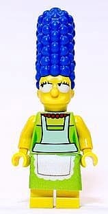 Lego sim002 Marge Simpson Figure – Apron – The Simpsons – 1 piece