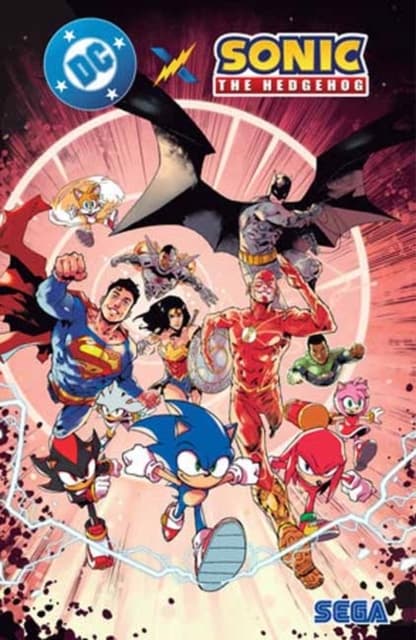 DC X SONIC THE HEDGEHOG by Adam Bryce Thomas and Ian Flynn