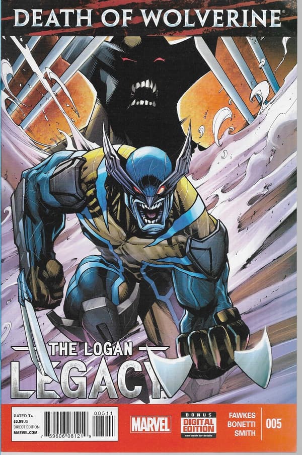 Marvel: Death of Wolverine – Logan’s Legacy Comic Book 1–7/2014