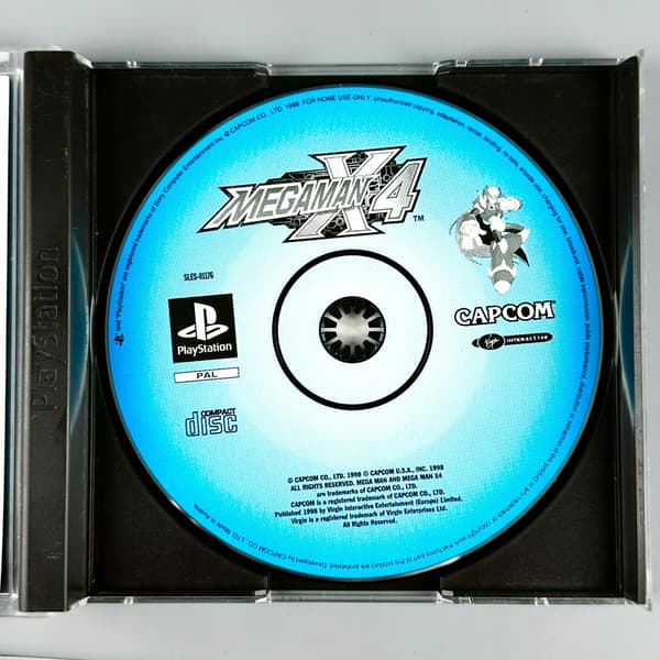 Mega Man X4 | PS1 | PSX | PLAYSTATION | 3xA SET