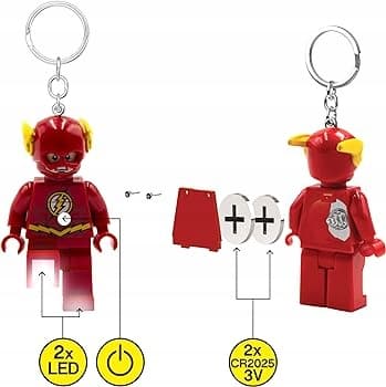 LEGO SUPER HEROES LED KEYRING: DC FLASH LGL KE65H