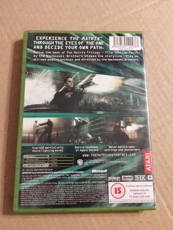 Matrix: Path of Neo for Xbox