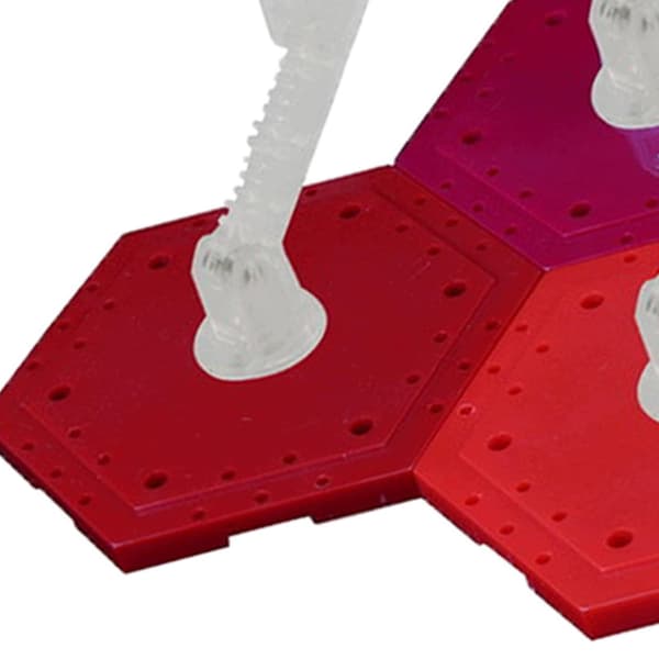 1PC Display Stand Holder Support Stand Assembly – Colour: Red, Pink, Orange