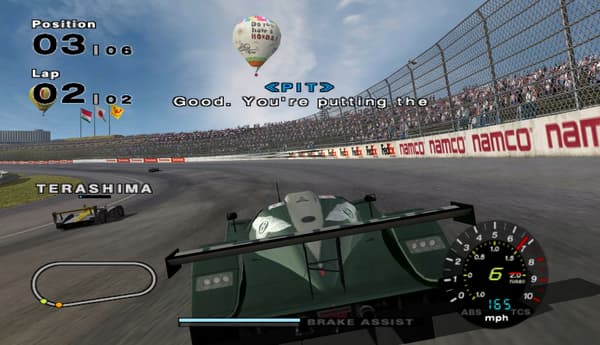 R: Racing Evolution [XBOX], a racing game