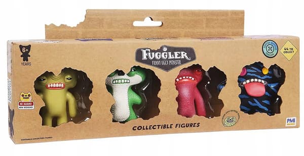 FUGGLER LIMITED EDITION 1.5 COLLECTIBLE FIGURES – 4-PACK VER. E