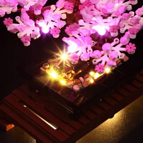 Lighting set for LEGO Creator Bonsai Tree (purple version) 10281