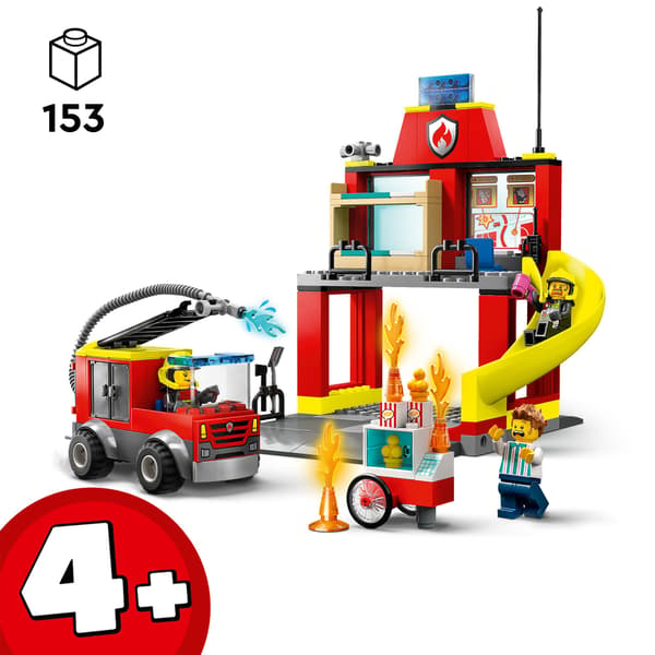 LEGO City 60375 Fire Station and Fire Engine