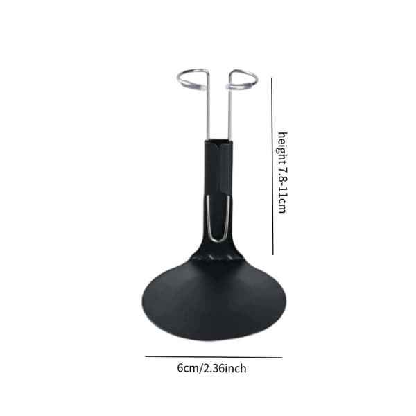 Mini Action Figure Stand – Height-Adjustable Display Organiser L – Black