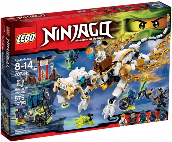 LEGO Ninjago – 70734 Master Wu’s Dragon – New