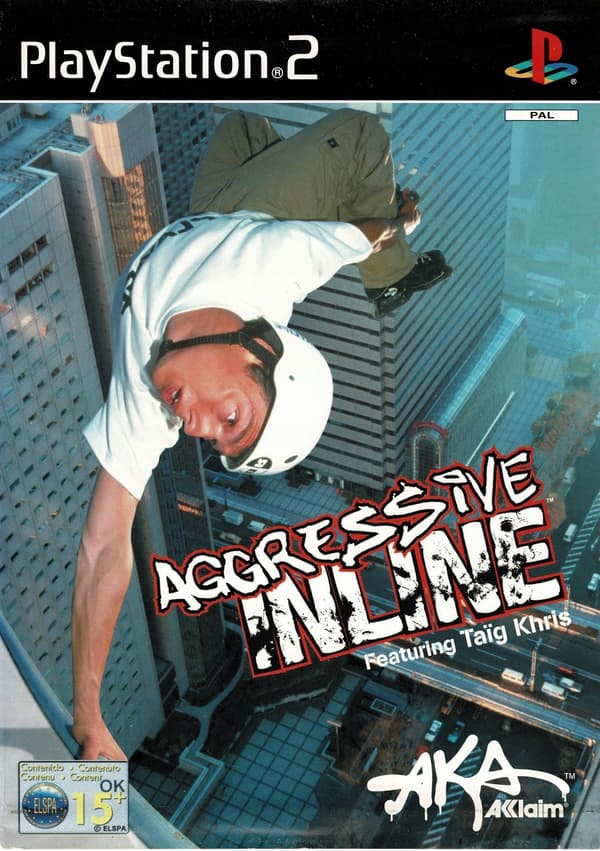 Aggressive Inline, as good as new, for Sony PlayStation 2 (PS2) #2125