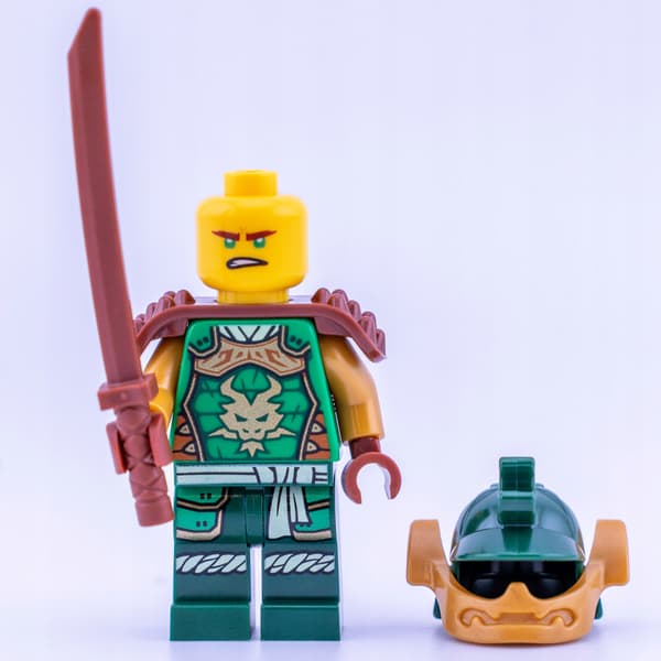 NEW Lego Ninjago Minifigure – Lloyd – Samurai + sword – njo0848