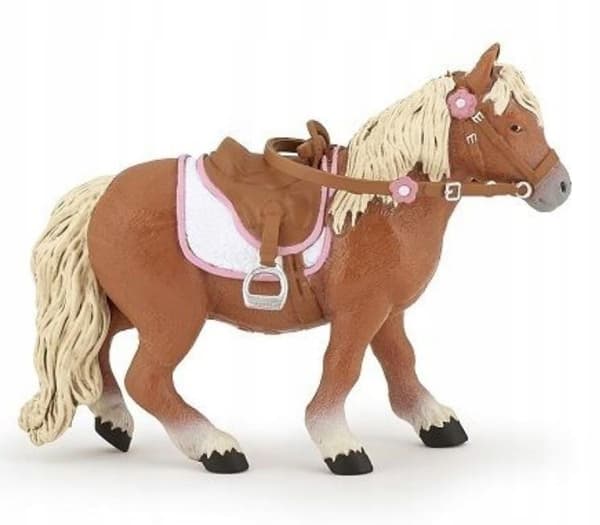 PAPO SHETLAND PONY FIGURINE CU SA