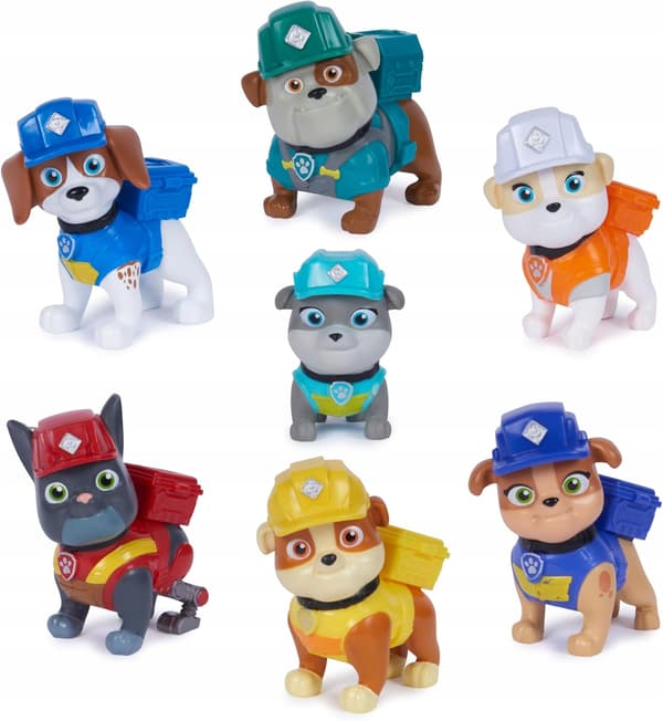 RUBBLE AND HIS CREW GIFT SET: 7 FIGURES × 1 COLLECTOR’S FIGURE