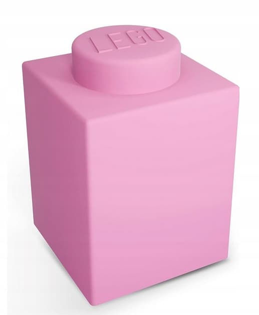 LEGO SILICONE NIGHT LIGHT – PINK BRICK LP39