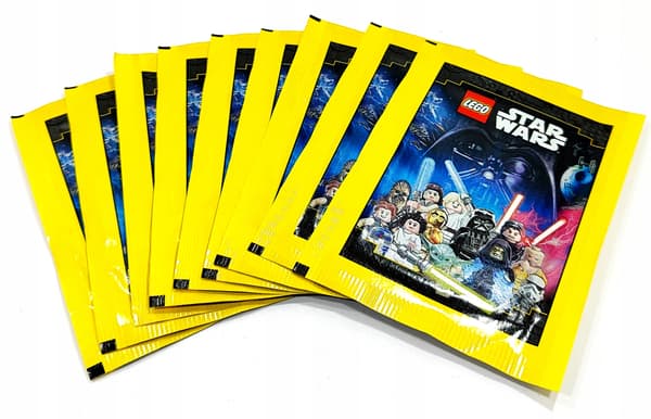 LEGO STAR WARS STICKERS. 2020. 9 PACKETS / 45 STICKERS