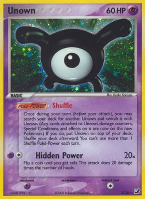 Pokemon Unown [X]