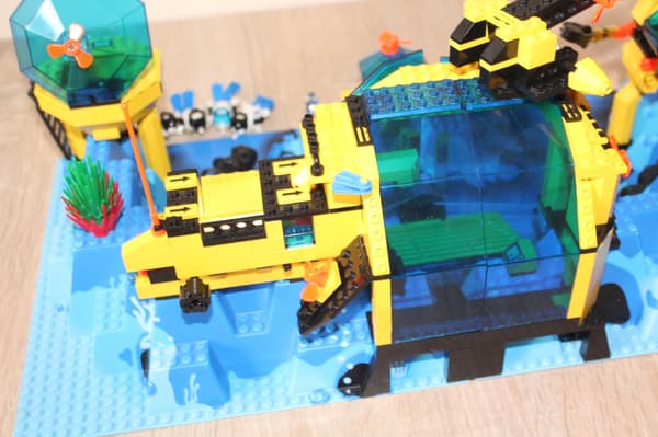 LEGO Aquazone: Aquanauts Neptune Discovery Lab 6195 SET INSTRUCTIONS