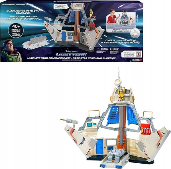Disney and Pixar Lightyear Ultimate Star Command Base toy figurine