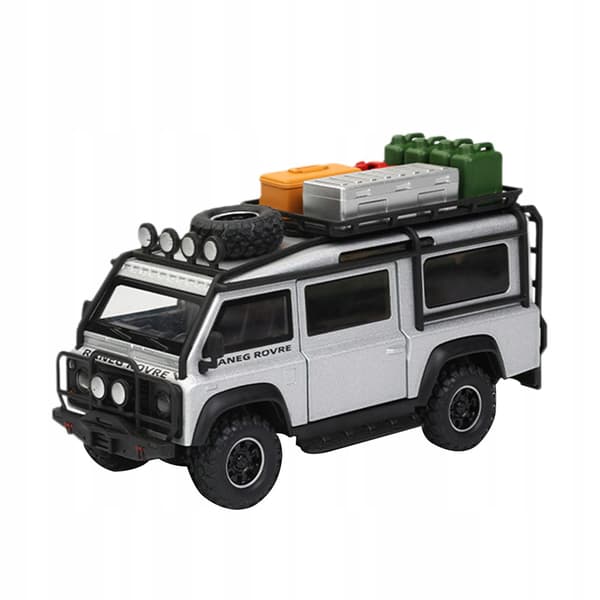 1:32 Scale Diecast Car – Highly Detailed Portable Pull-Back Toy Model in silver