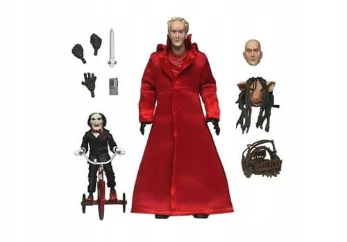 NECA Jigsaw Action Figure – Ultimate Jigsaw Killer, 18 cm, original