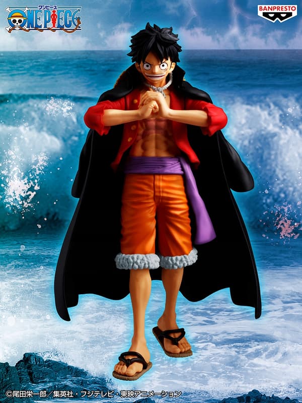 Bandai One Piece Monkey Luffy Shukko Anime Figure