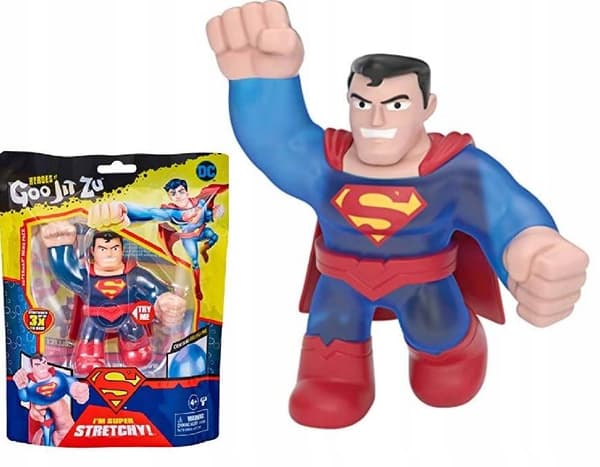 GOO JIT ZU SUPERMAN MARVEL SQUISHY HEROES FIGURE