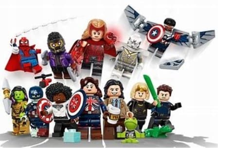 LEGO Marvel Studios colmar05 Captain America FIGURINE – NEW