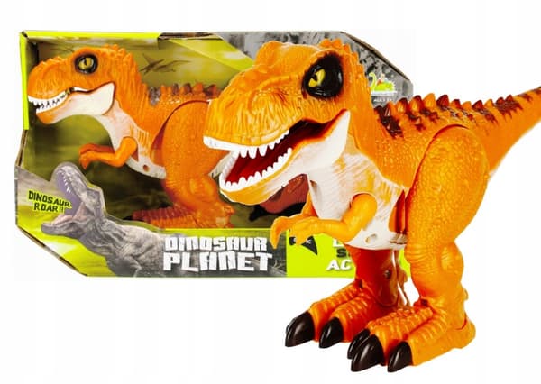 31cm RC DINOSAUR – walks, makes sounds and lights up 7227