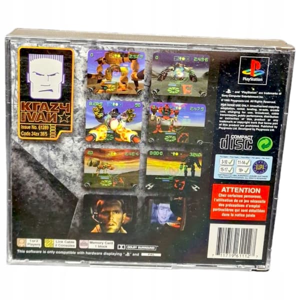 Krazy Ivan PSX Sony PlayStation PS1 PS2