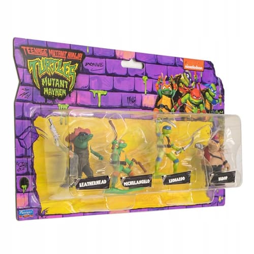 83321 NINJA TURTLE WARRIORS: Leonardo, Michelangelo, Bebop and Leatherhead