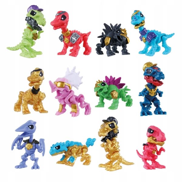 Treasure X Dino Gold Mini figurines, set of 6
