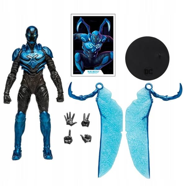 DC Multiverse Blue Beetle Battle Mode Action Figure