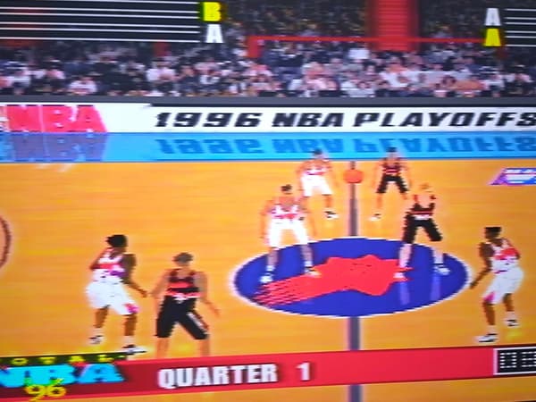 Total NBA '96 PSX game – READ THE DESCRIPTION!