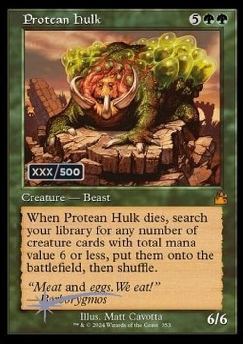 Magic: The Gathering Protean Hulk