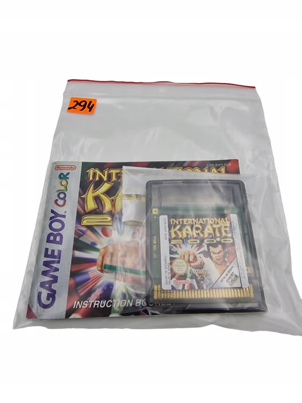 GAME BOY COLOUR INTERNATIONAL KARATE 2000 – ORIGINAL