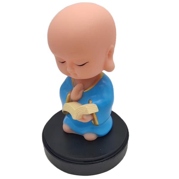 Buddhist-style Ornamental Swing Doll Figurine F